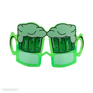 New Arrival St. Patrick's Day Glasses Plastic Irish Festival Glasses
