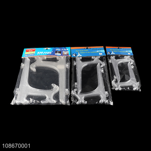 Wholesale plastic picture frame stand plastic easel stand <em>plate</em> holder