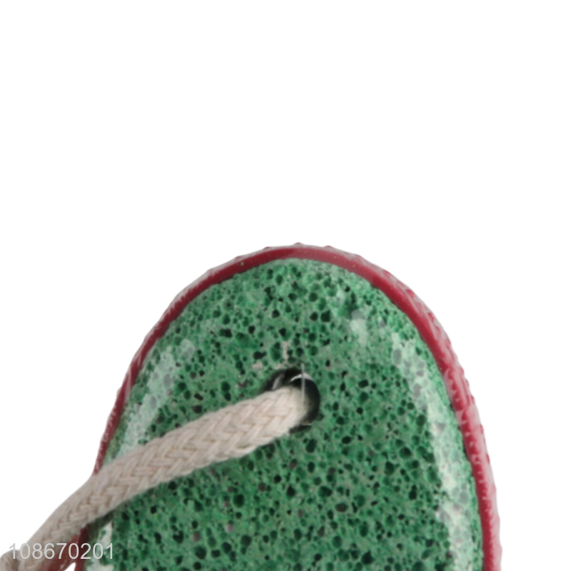 Top selling oval shape foot scrubber pumice stone wholesale