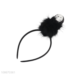 Hot sale black party supplies decorative hair hoop hair accessories