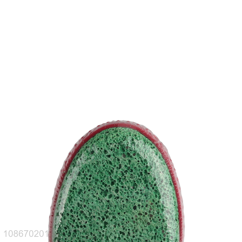 Top selling oval shape foot scrubber pumice stone wholesale