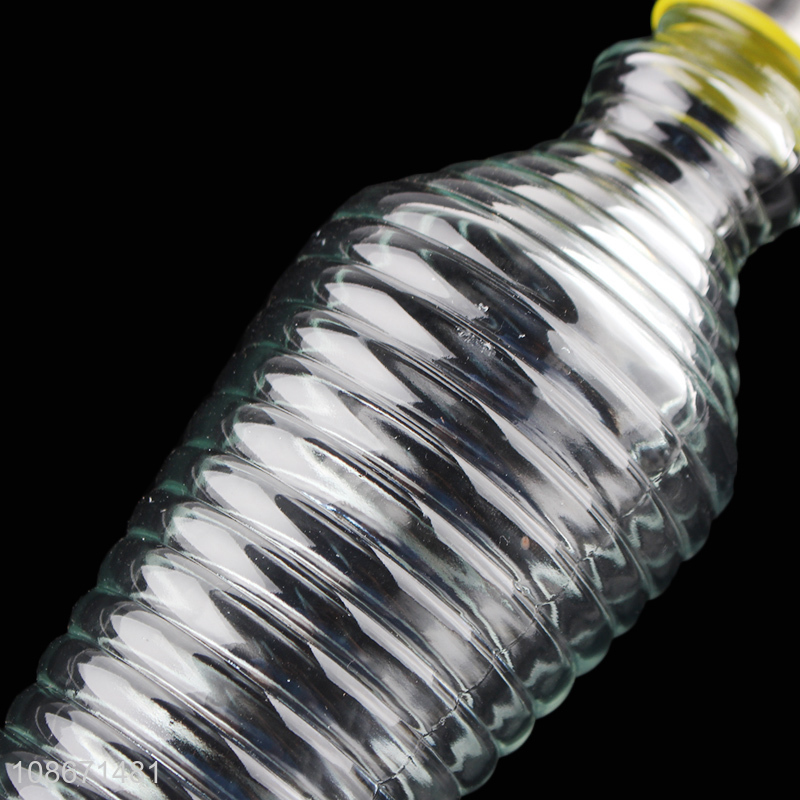 Factory wholesale 1000ml clear glass juice bottle glass milk bottle