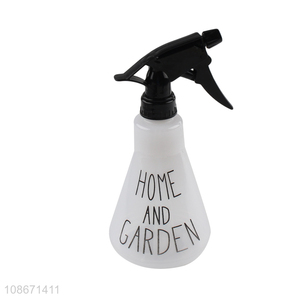 Hot sale transparent plastic trigger spray bottle for home and garden