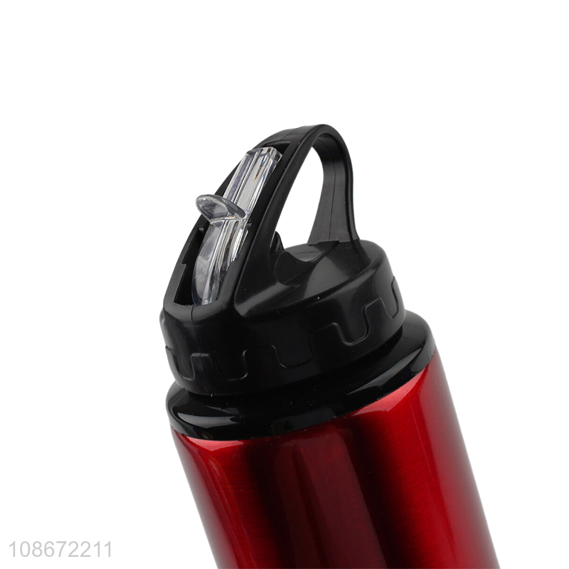 Best selling portable aluminum water cup drinking bottle with handle