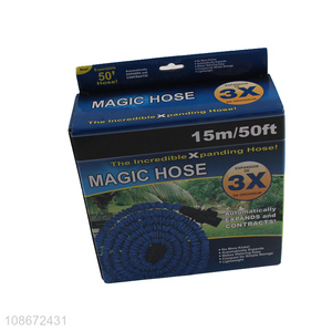 Online wholesale retractable expandable magic hose for garden supplies