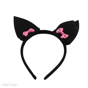 Wholesale cute cartoon animal ear headband hair hoop for women and girls