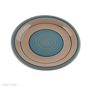 Custom 10.5 inch round vintage ceramic <em>plate</em> porcelain dinner <em>plate</em>