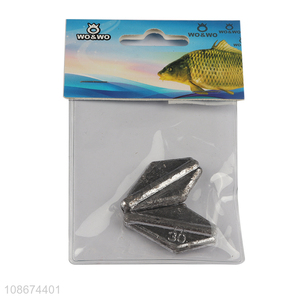 Best selling fishing accessory drop shot weight sinker wholesale