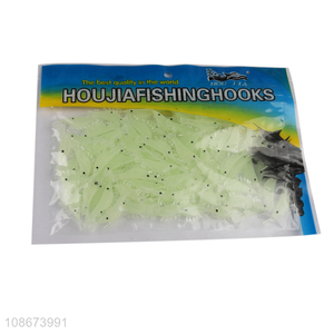 Hot products glow-in-the-dark shrimp bionic bait for outdoor fishing