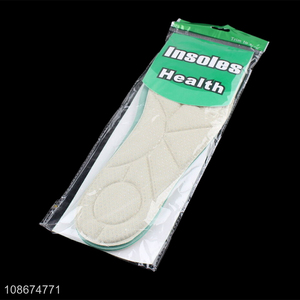 Hot selling men's insoles arch support massage sneaker insoles