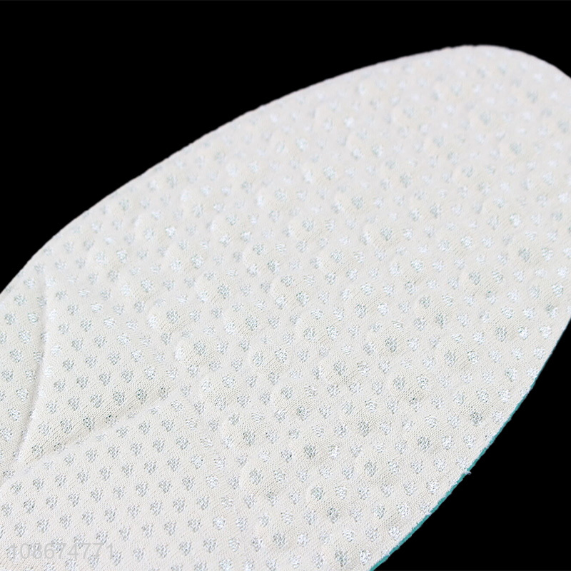 Hot selling men's insoles arch support massage sneaker insoles