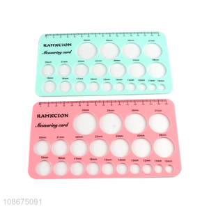 Wholesale soft safe silicone <em>nipple</em> ruler <em>nipple</em> measurement tool