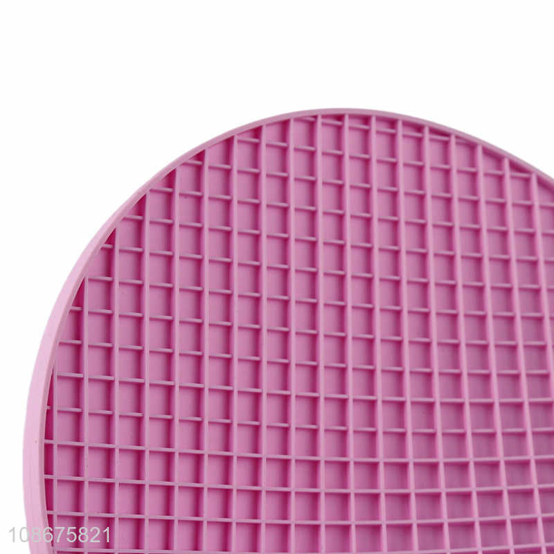 Factory price non-stick bpa free silicone textured baking mat for oven