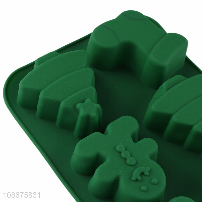 Hot sale silicone Christmas cake molds silicone mousse molds