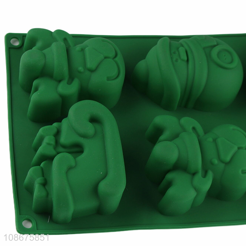 Good quality silicone Christmas cake molds silicone jello molds