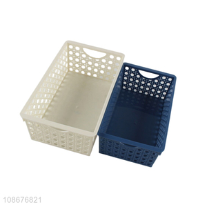 Good price vegetable fruit storage basket kitchen office plastic basket