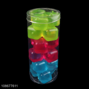 New products multicolor reusable drink wine chilling ice cube