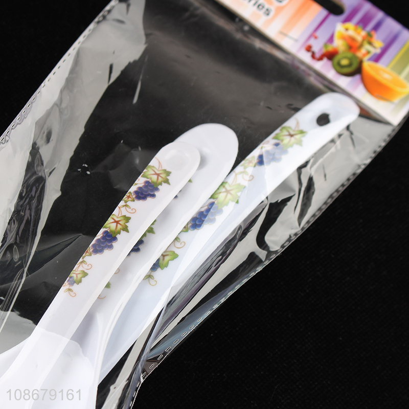 China factory melamine dinnerware soup ladle spoon for household