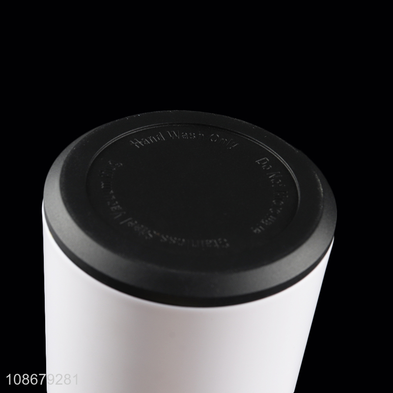 New arrival white home office stainless steel insulated cup drinking cup