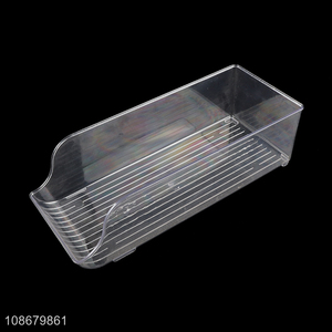 Wholesale refrigerator organizer bin storage box pop soda can dispenser