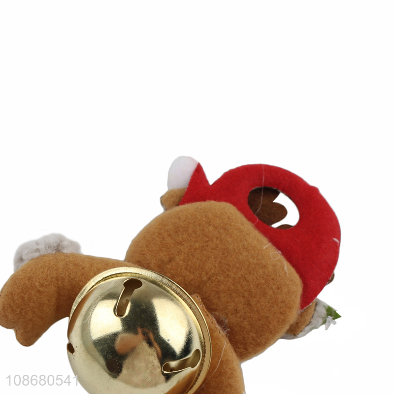 Low price christmas tree hanging ornaments decoration with bell