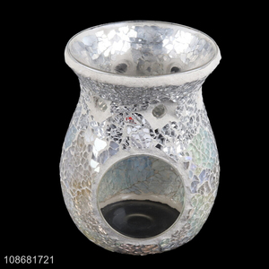Hot products glass mosaic candle holder for home decoration