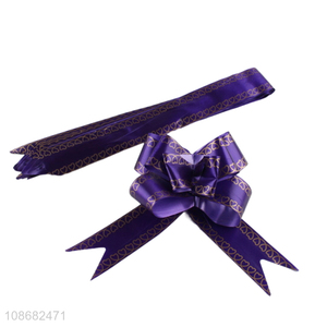 Low price pull bow ribbon for gifts packaging decoration for sale