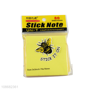 Hot products square students stationery writing paper <em>sticky</em> <em>note</em>