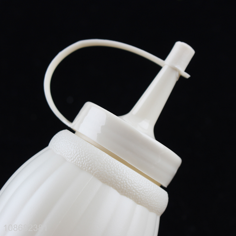 Top quality plastic condiment dispenser squeeze bottle for kitchen