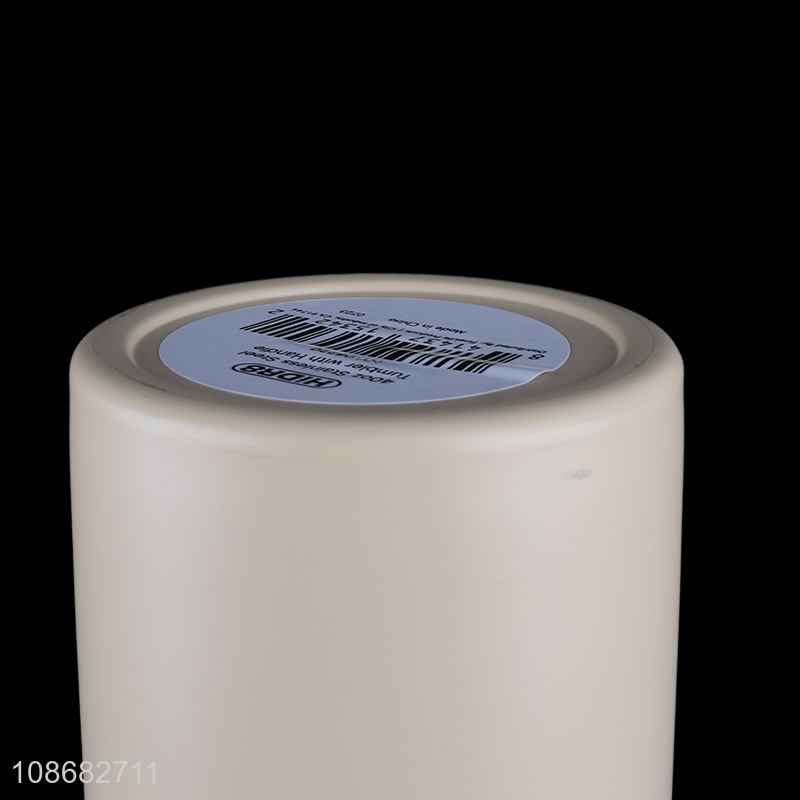 Factory supply stainless steel insulated vacuum water cup with handle