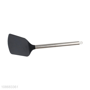Wholesale nylon solid turner kitchen spatula heat resistant cooking spatula