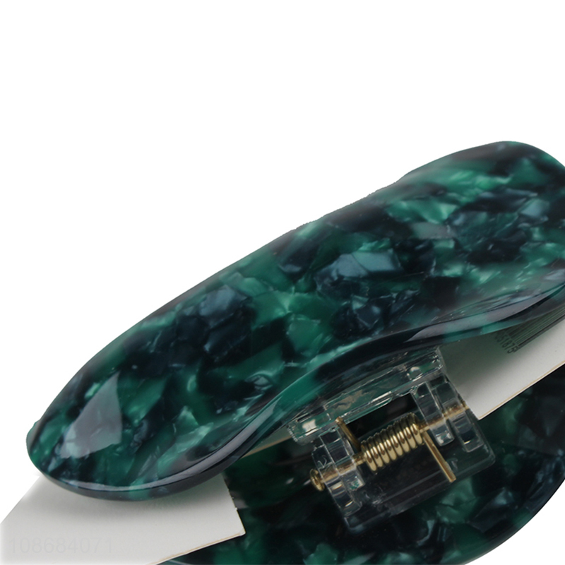 New product fashionable acetate hair claw clips women hair accessories