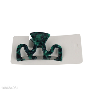 Online wholesale new style cellulose acetate hair <em>claw</em> <em>clip</em> for girls