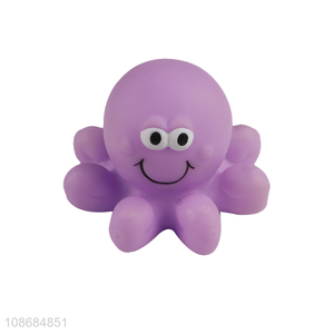 Factory price waterproof baby bath toy octopus water toys wholesale