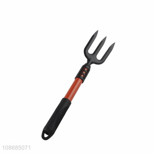 Online wholesale rust proof heavy duty garden hand tool hand weeder fork