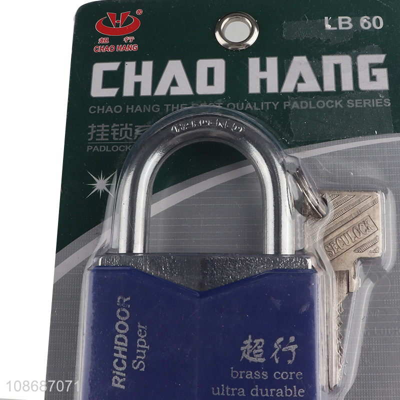 Good quality iron padlock anti-rust iron padlock for sale