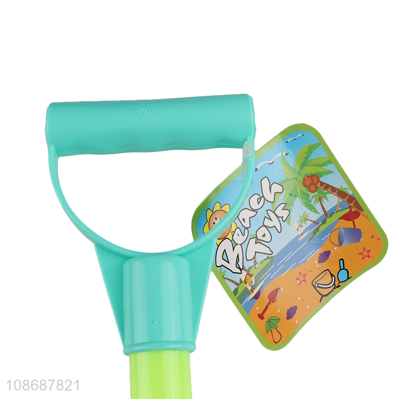 Good price durable plastic sand shovel beach spade for kids toddlers