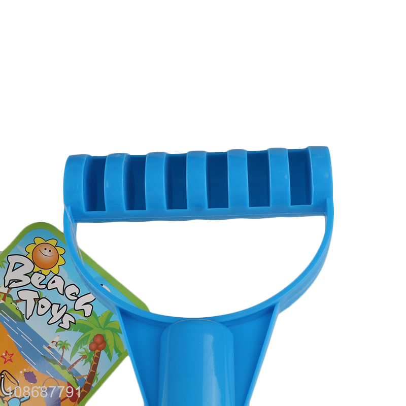 Factory supply kids sand toy heavy duty plastic sand shovel toy