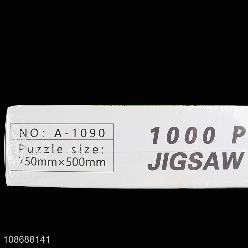 Online wholesale 1000 pieces puzzle go fishing jigsaw puzzle