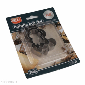 Good selling stainless steel cookies cutter biscuits baking mold wholesale