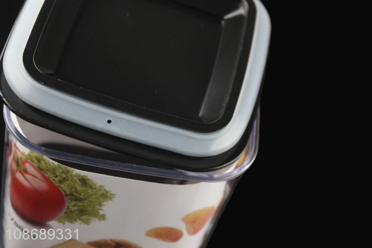 China supplier kitchen sealed jar food preservation jar storage jar with lid