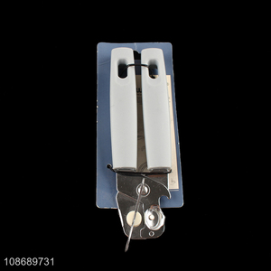 Good quality easy to use stainless steel manual can opener for kitchen