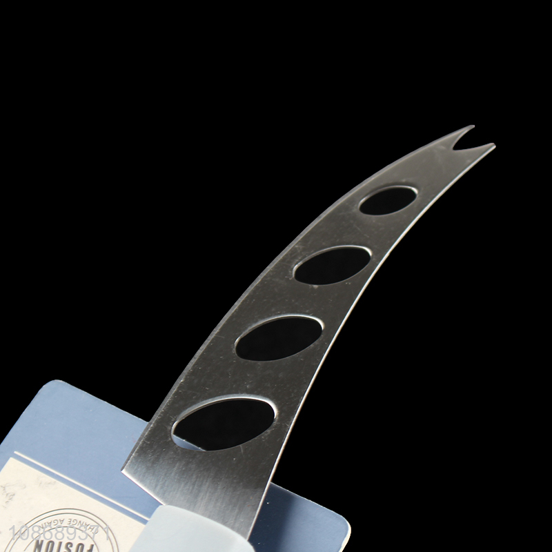 Wholesale stainless steel cheese cutter knife for soft and hard cheese