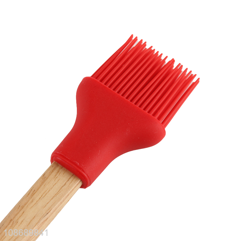 Wholesale food grade silicone basting brush barbeque pastry baking brush