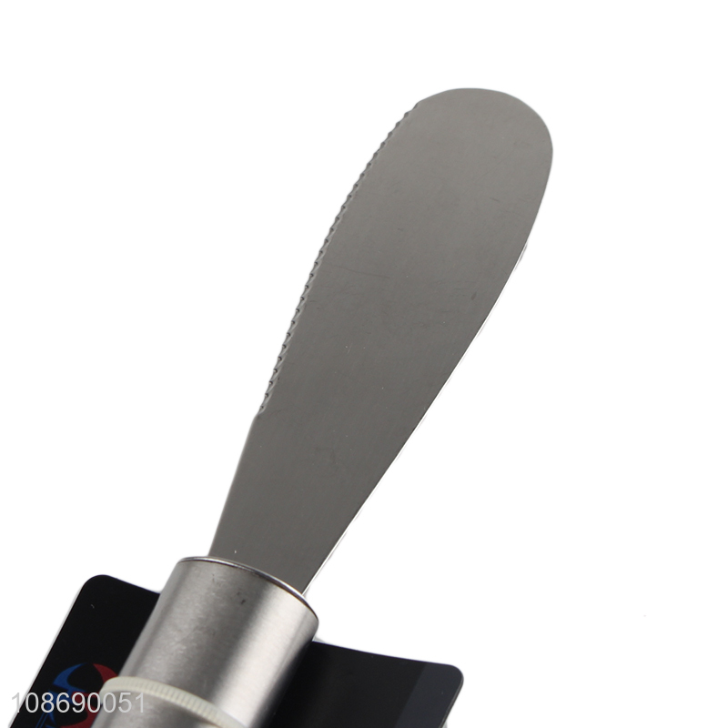 Latest products stainless steel butter cheese knife for breakfast knife