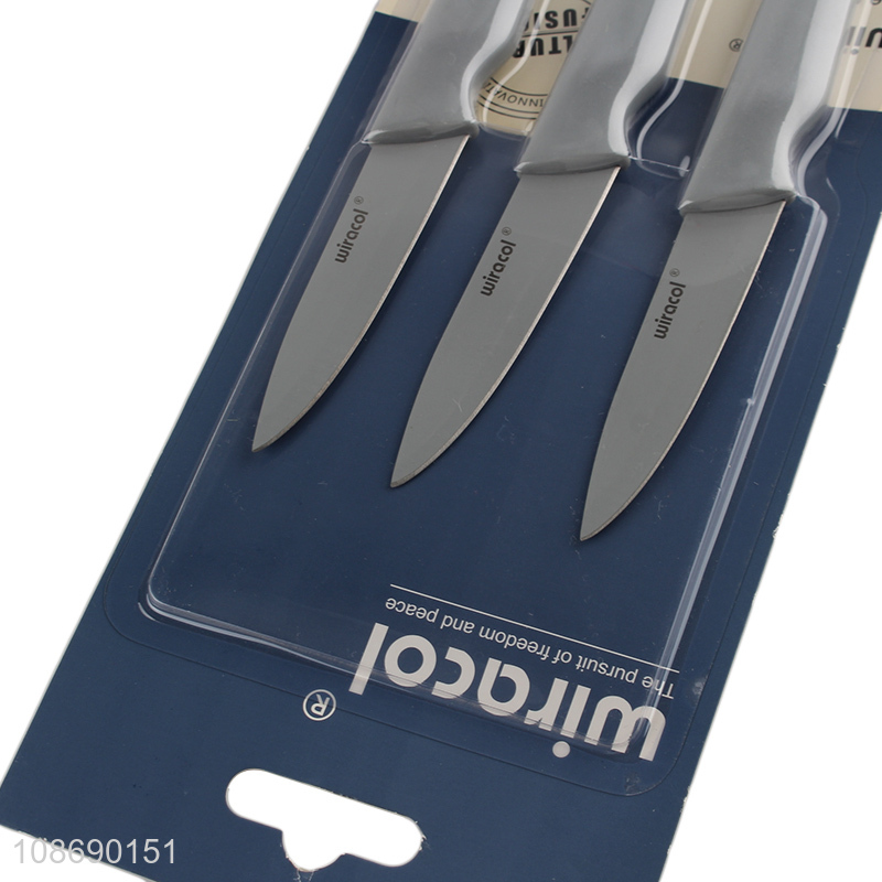 Hot products 3pcs kitchen utensils kitchen knife set for sale