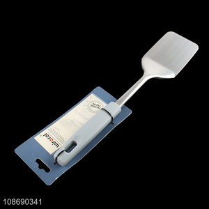 Yiwu market stainless steel non-stick kitchen utensils cooking spatula
