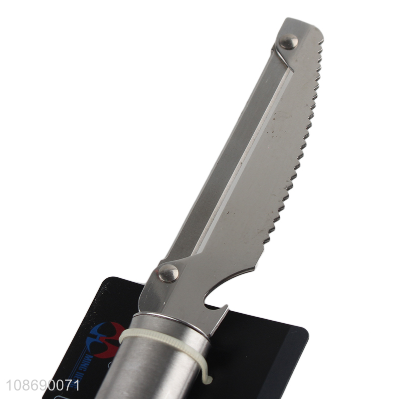 New arrival stainless steel kitchen gadget fish scale scraper for sale