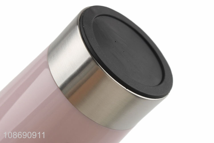 Wholesale 450ml stainless steel automatic self mixing coffee mug stirring cup