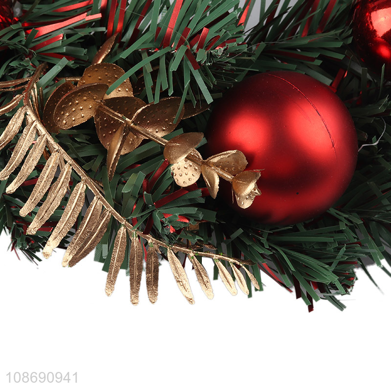 Good quality Christmas wreaths holiday garlands for front door decoration